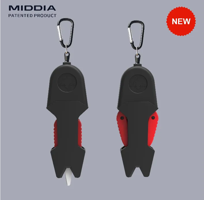 Ceramic Retractable Line Cutter With Lanyard, model 2010071