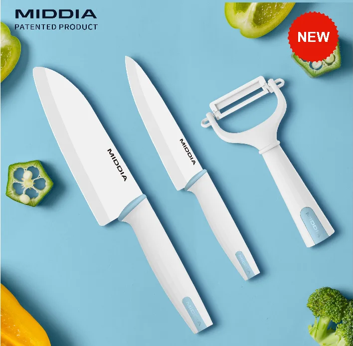 3 PCS Ceramic Knife Set, model 2020154S4P